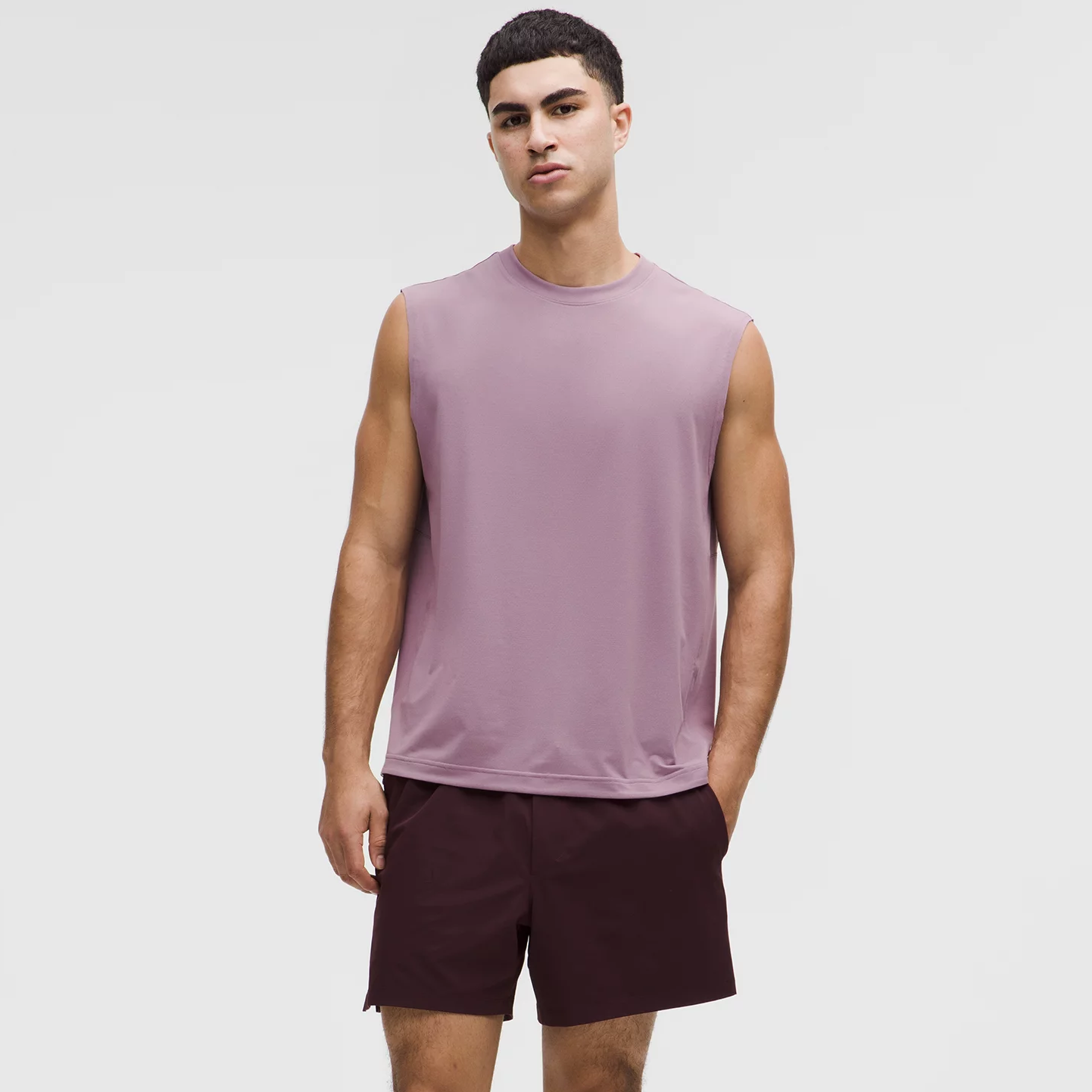 Custom Logo High Quality Sleeveless Shirts Gym Athletic Breathable Stretch Cotton Oversized Fit Cut Off Tank Top for Men