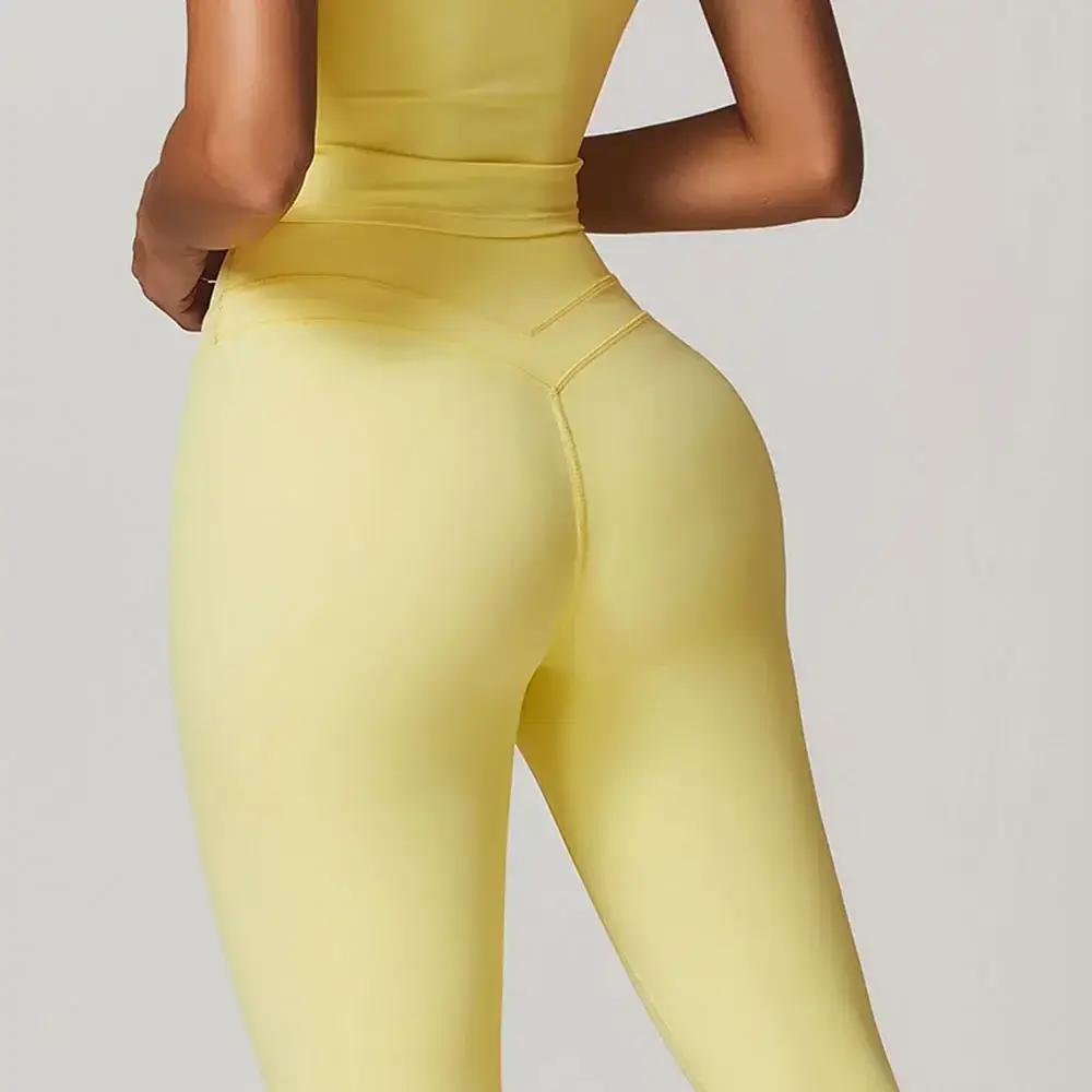 Yoga Pants Leggings Women Fitness Leggings Running Cycling Pant Breathable Sports Leggings High Waist Workout Gym Clothing