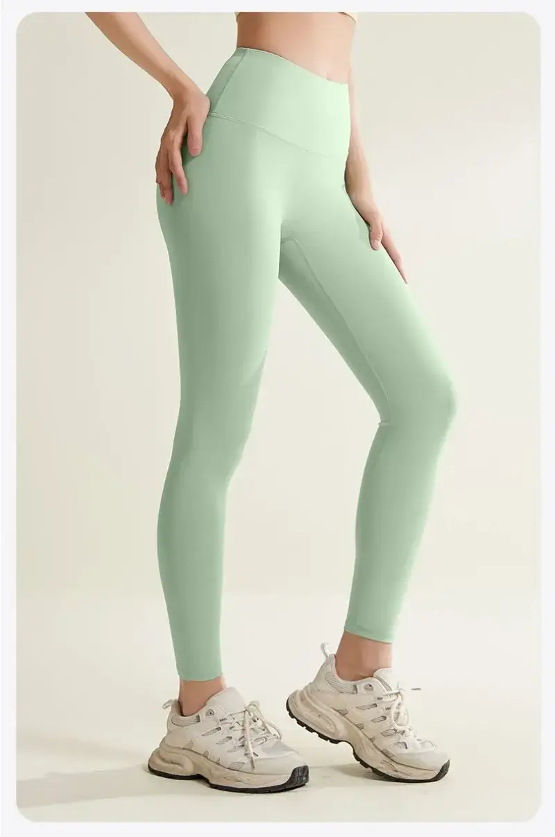 Yoga Leggings Women High Waisted Hip Lifting Fitness Leggings Running Cycling Pants Breathable Sports Leggings