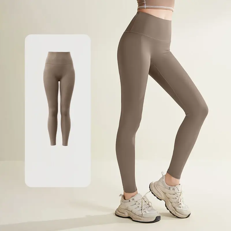 high waisted leggings, hip lifting yoga pants, tummy control fitness leggings, breathable sports leggings, women’s cycling gym pants