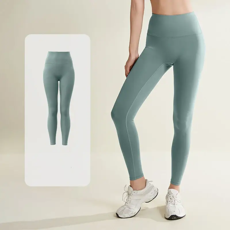 high waisted leggings, hip lifting yoga pants, tummy control fitness leggings, breathable sports leggings, women’s cycling gym pants