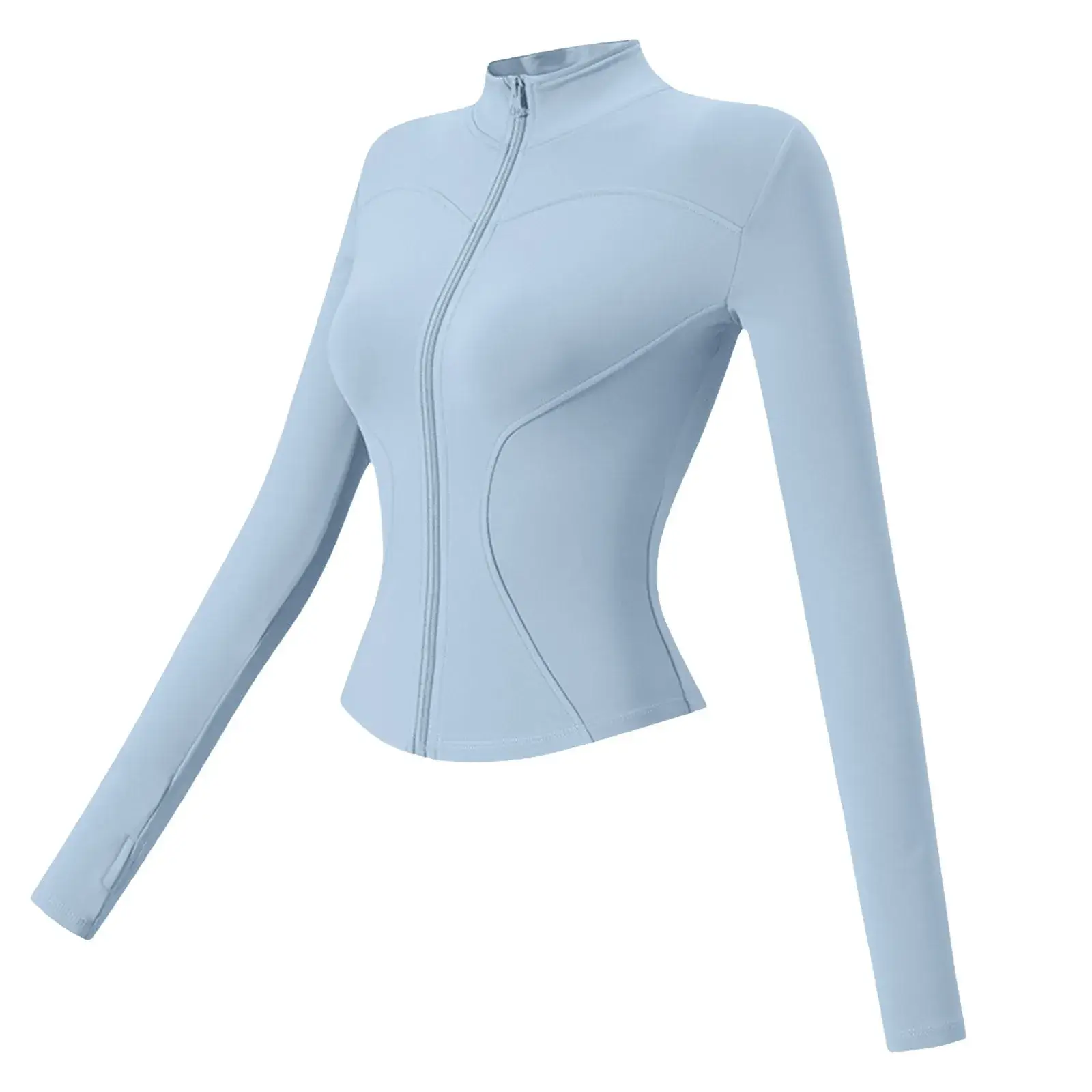plus size sport top, open front yoga cardigan, cropped gym sweatshirt, women’s workout top with pockets, elastic long sleeve shirt