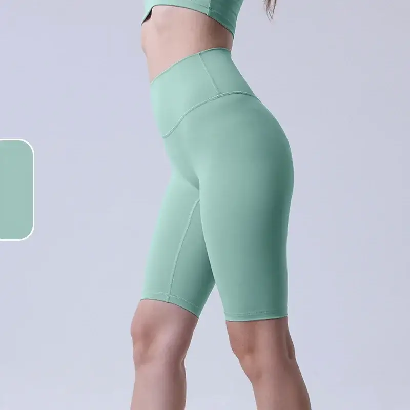 high waist sports shorts, breathable yoga shorts, fitness tight shorts, athletic gym shorts, cycling legging shorts women
