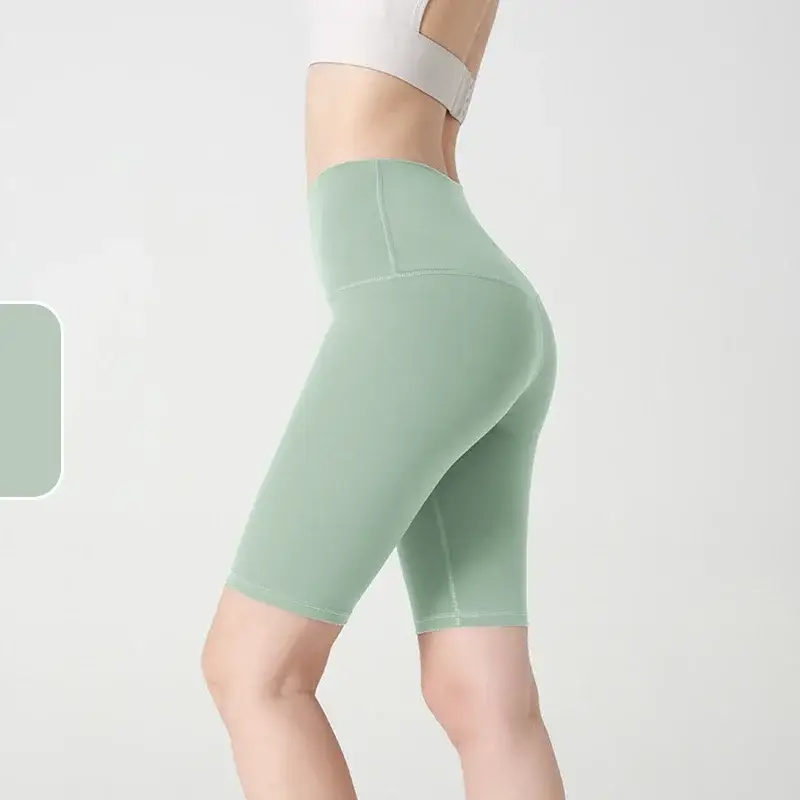 high waist sports shorts, breathable yoga shorts, fitness tight shorts, athletic gym shorts, cycling legging shorts women