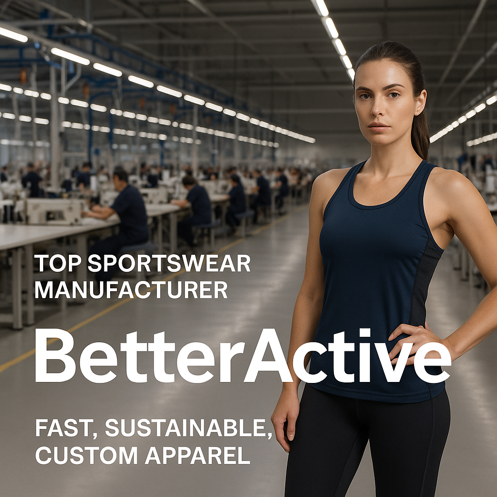 Why BetterActive Is Your Ultimate Sportswear Manufacturing Partner