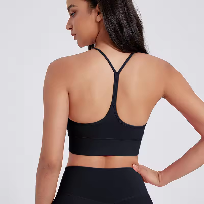 y-shape sports bra women, high support yoga bra, fitness tight top gym, breathable workout bra, women gym training underwear