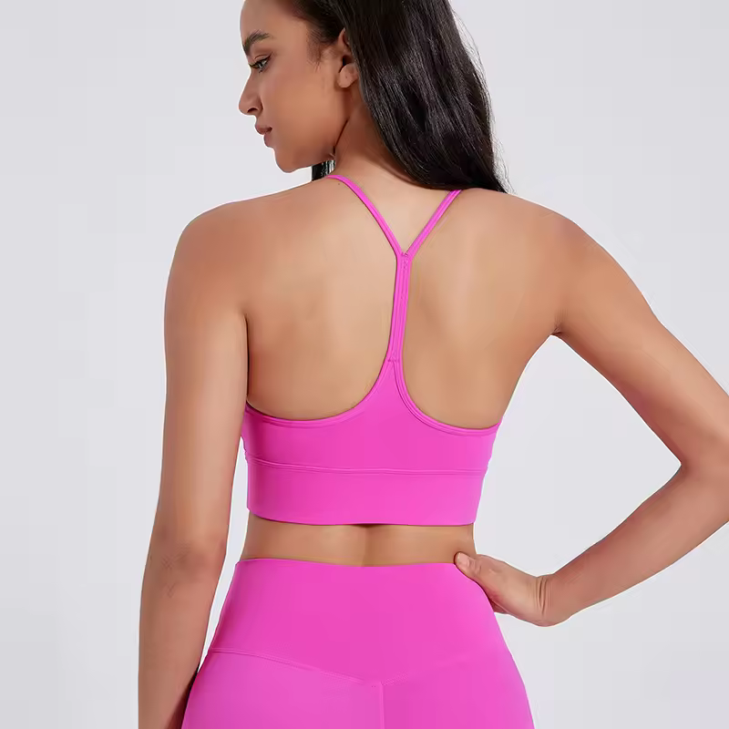 y-shape sports bra women, high support yoga bra, fitness tight top gym, breathable workout bra, women gym training underwear