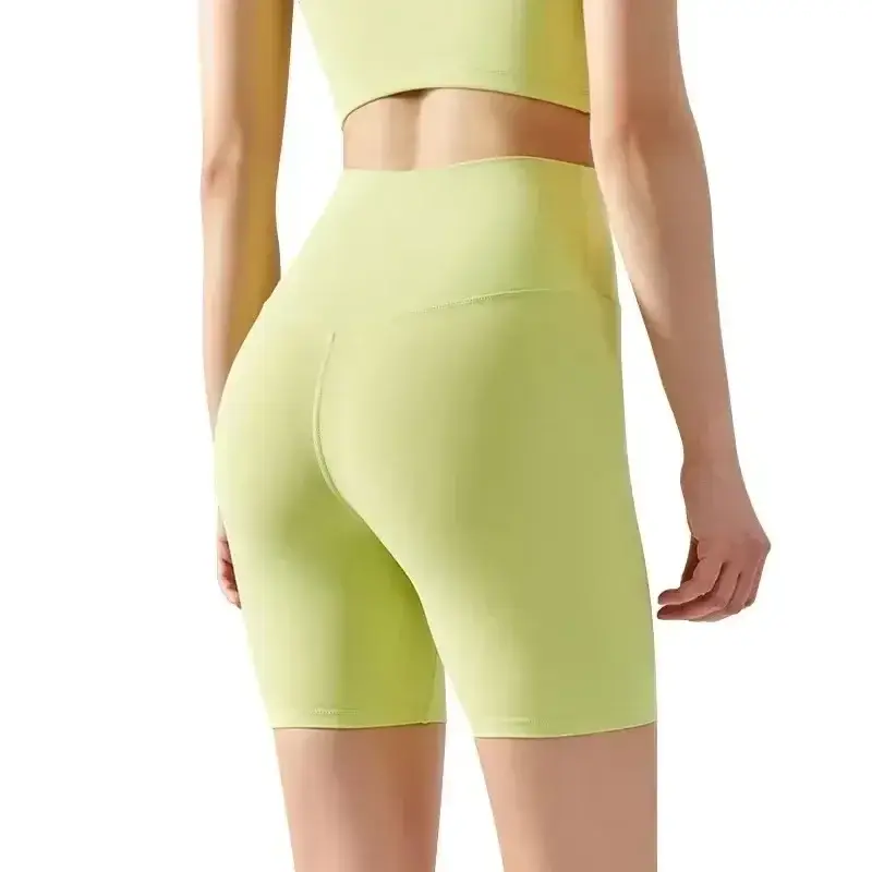 peach butt yoga shorts, high waisted cycling shorts women, nude feel workout shorts, seamless fitness shorts, summer yoga trousers