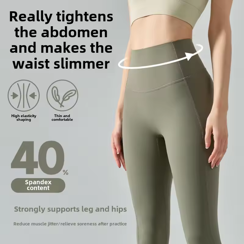 high strength yoga pants, tummy control workout leggings, ultra thin fitness pants, quick dry yoga leggings, high elastic gym pants