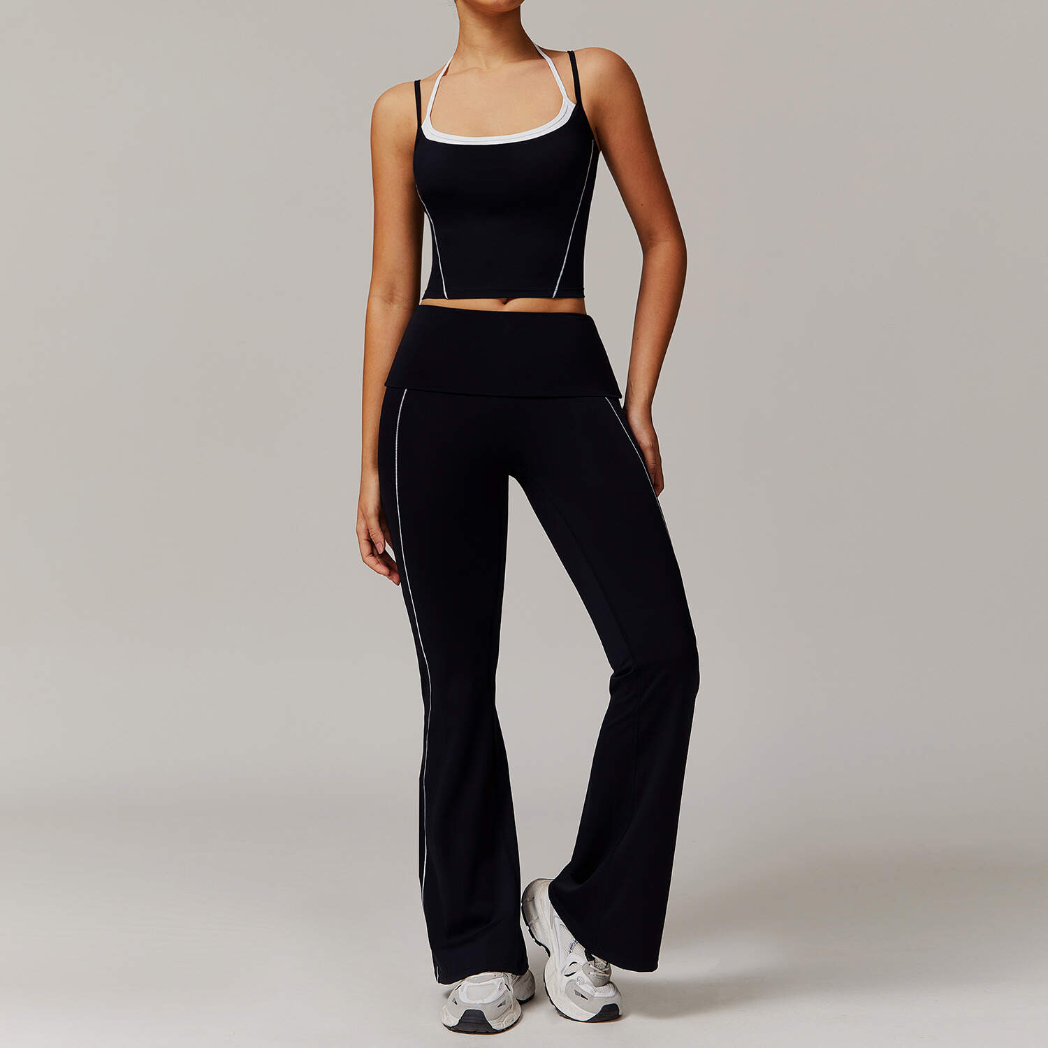 2pcs yoga set women, sports bra and leggings, fitness suit high waist, women gym tracksuit, breathable workout set