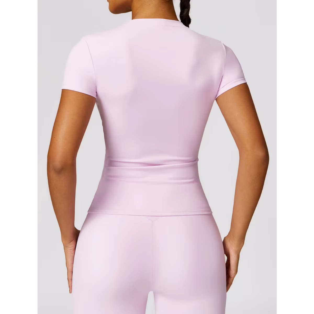 Women’s Slim Fit Breathable Sports T-Shirt Short Sleeve Running Yoga Gym Top