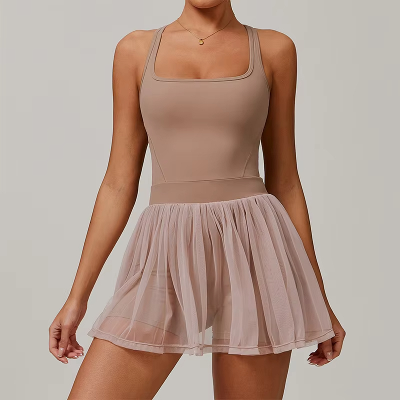 mesh tennis skirt women, quick-dry yoga skirt, women sports skirt shorts, breathable workout skirt, running skirt with shorts