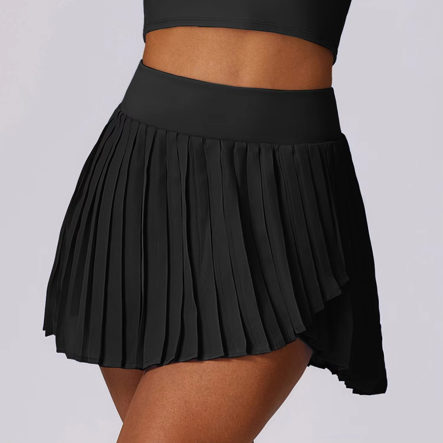 women sports skirt, golf skirt with shorts, running skirt with pocket, pleated athletic skort, workout tennis skort