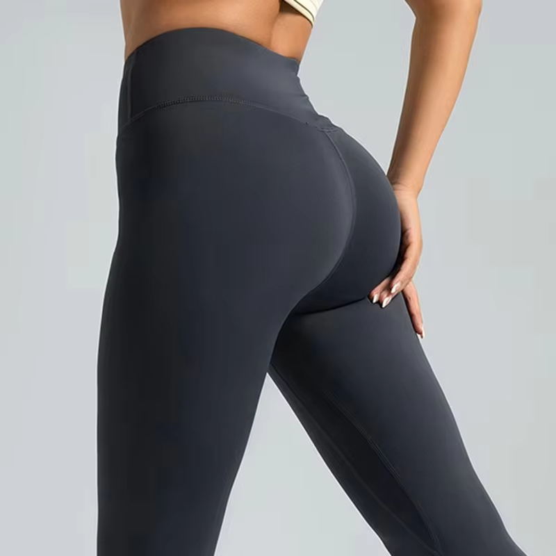 high waist leggings, naked feeling yoga pants, seamless workout leggings, gym tights for women, stretchy fitness leggings