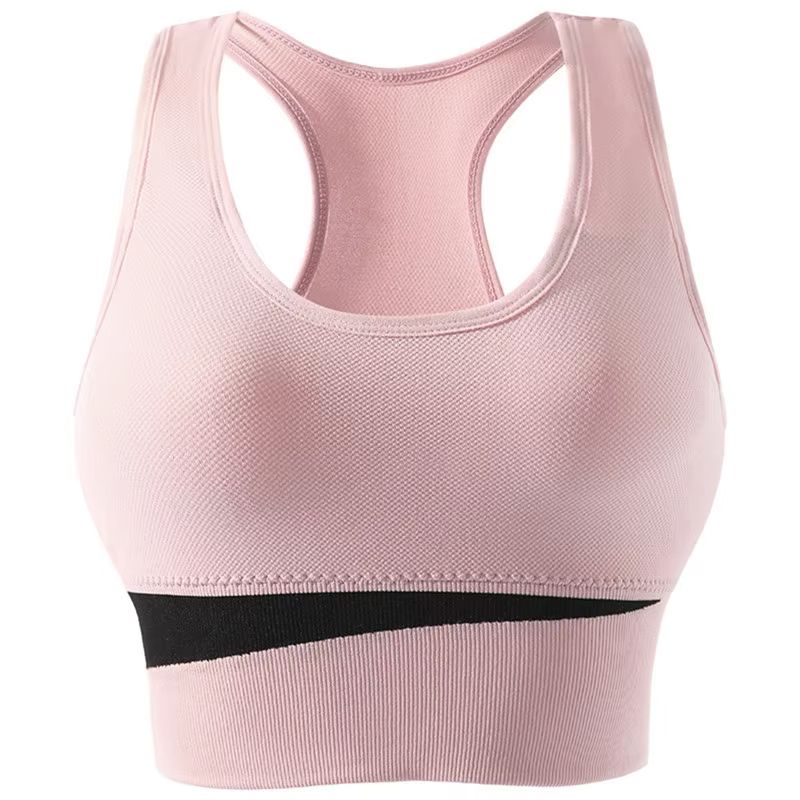 plus size sports bra, cotton yoga bra, push up fitness top, seamless crop top, women’s workout underwear