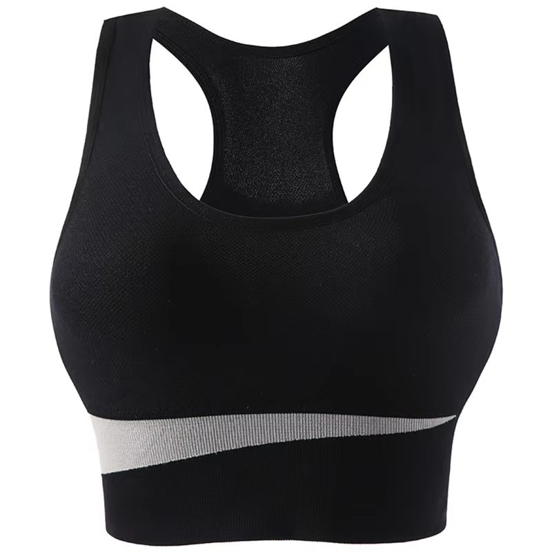 plus size sports bra, cotton yoga bra, push up fitness top, seamless crop top, women’s workout underwear