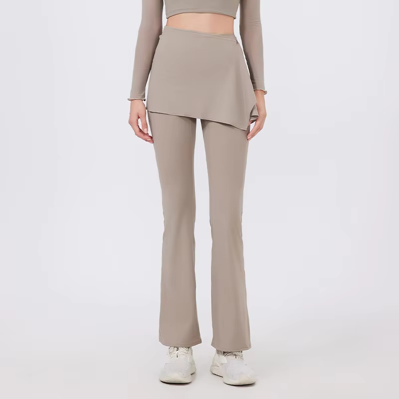 high waist yoga pants, flared yoga leggings, soft quick dry workout pants, fitness pants women, casual sports leggings