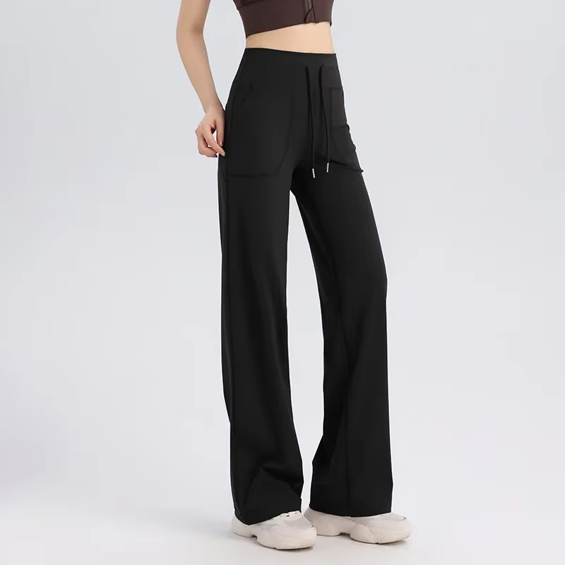 flared yoga pants, high waist leggings women, breathable wide leg pants, plus size workout trousers, slim fit dance pants