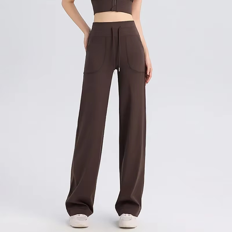 flared yoga pants, high waist leggings women, breathable wide leg pants, plus size workout trousers, slim fit dance pants