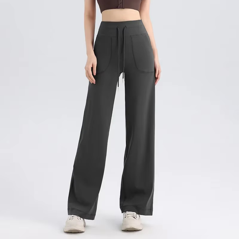 Flared Leg Yoga Pants for Women – High Waist Breathable Slim Fit Wide Leg Workout Trousers Plus Size Dance Pants