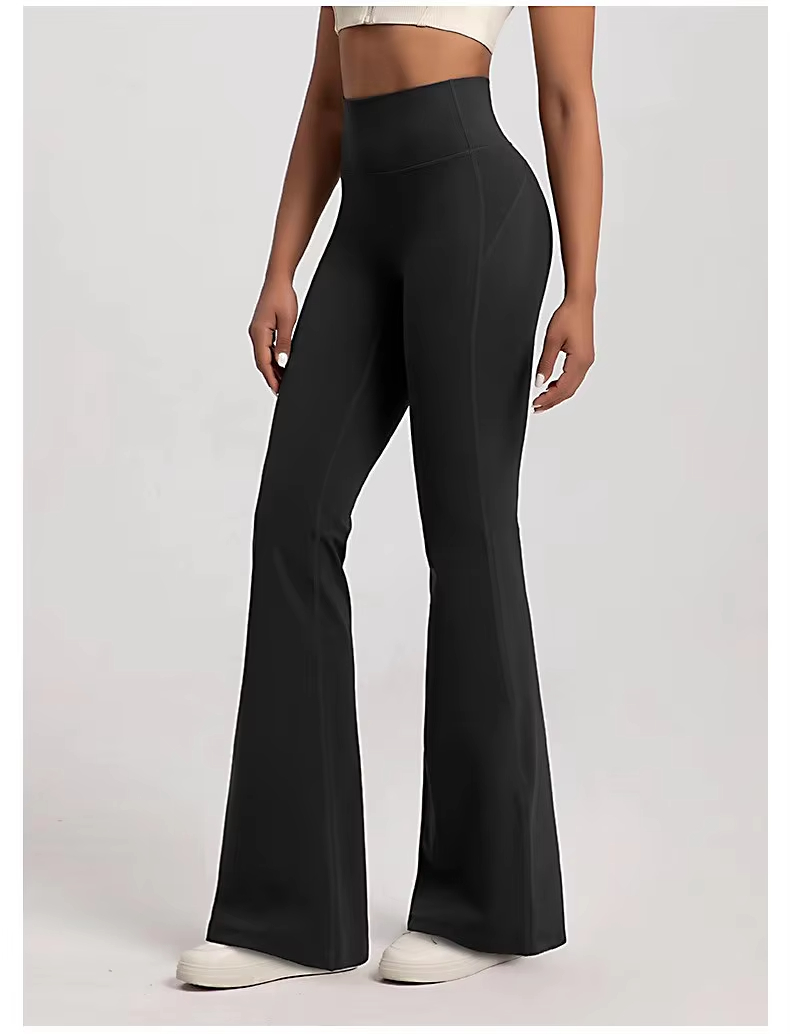 flared yoga pants, women’s bell bottom leggings, high waist fitness pants, gym butt lifting trousers, yoga flare leggings