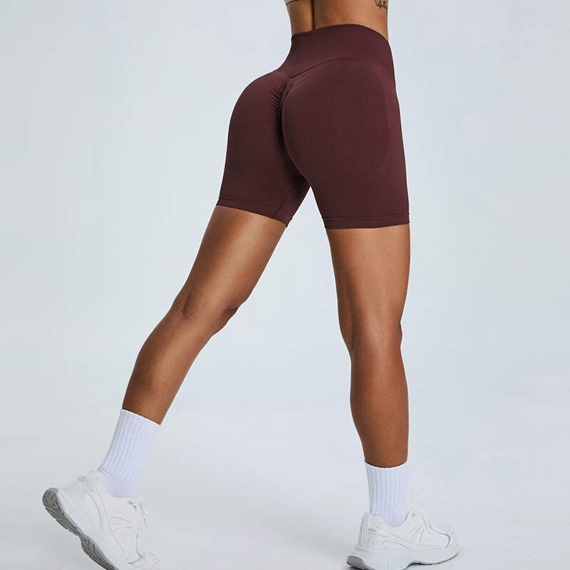 seamless gym shorts, women’s workout shorts, high waist yoga shorts, peach lift fitness shorts, 3 inch compression shorts