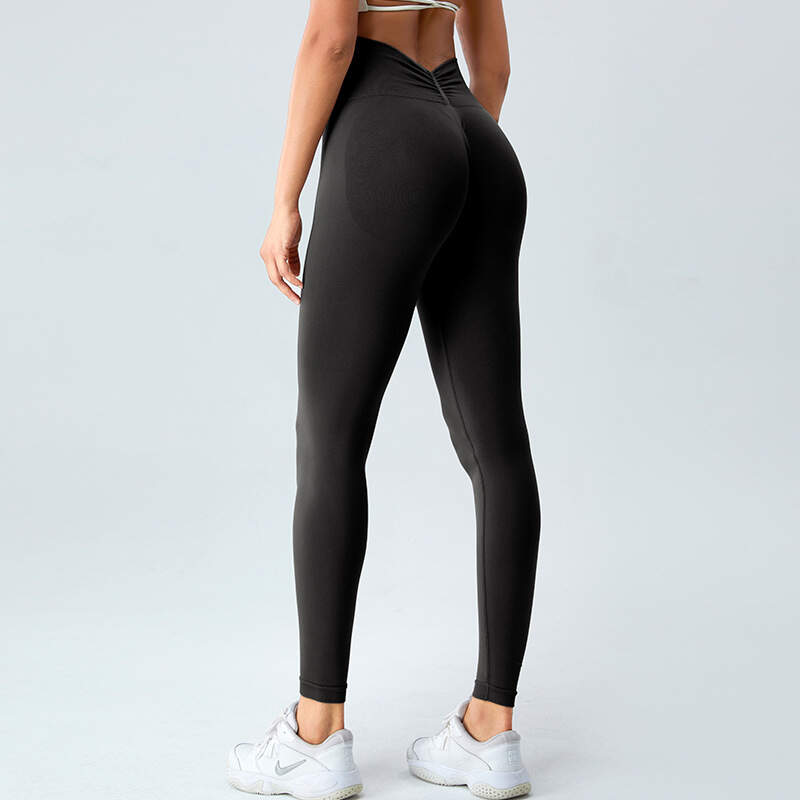seamless leggings, high waist yoga pants, peach lift gym tights, women's running compression pants, quick dry workout leggings