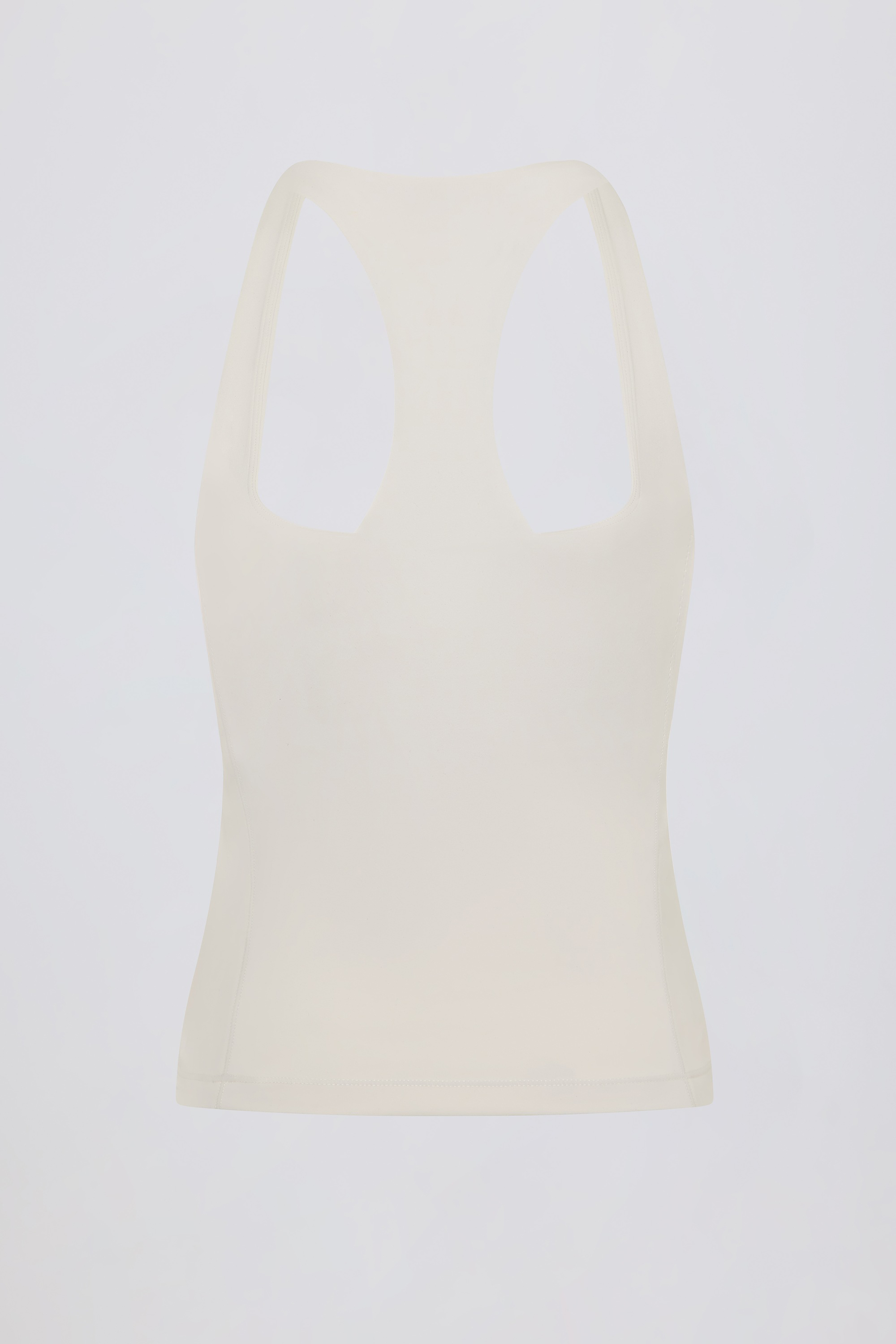 yoga set sportswear, cream racerback tank, breathable fitness top, women’s yoga shirt, soft workout tank