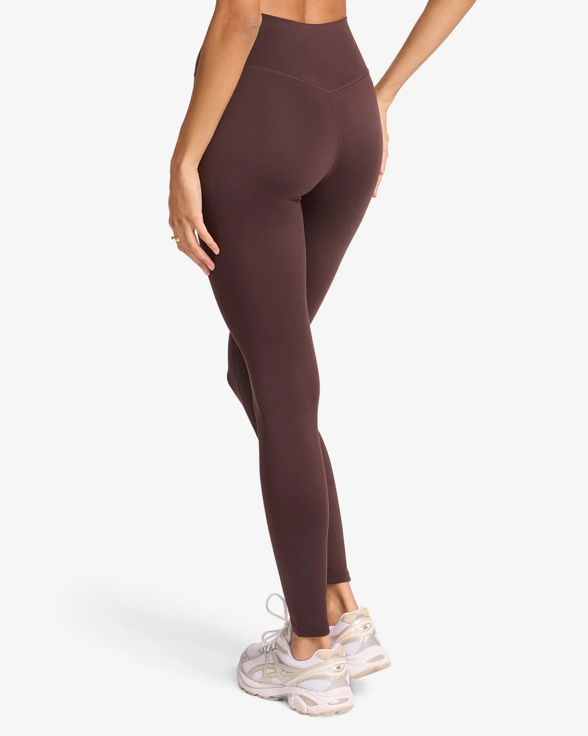 high-waisted leggings, sculpting yoga pants, full-length compression leggings, soft brushed activewear, no front seam leggings