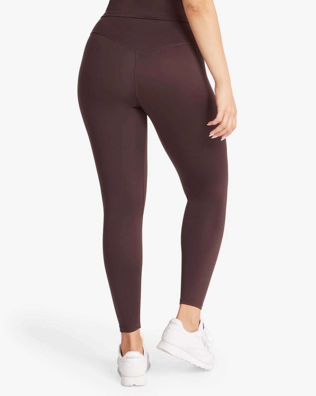 high-waisted leggings, sculpting yoga pants, full-length compression leggings, soft brushed activewear, no front seam leggings