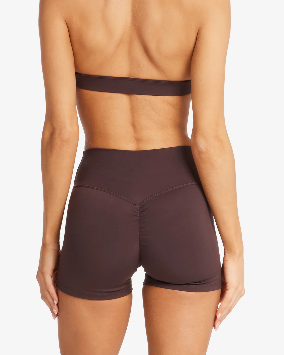 scrunch bum shorts, high-waisted yoga shorts, compression active shorts, seamless workout shorts, sculpting sports shorts