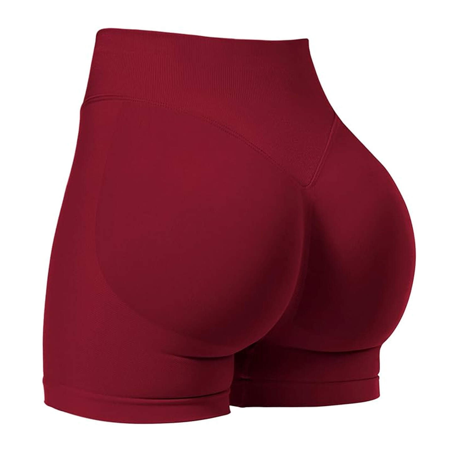 seamless workout shorts, high waisted yoga shorts, butt lifting fitness shorts, compression gym shorts, breathable activewear