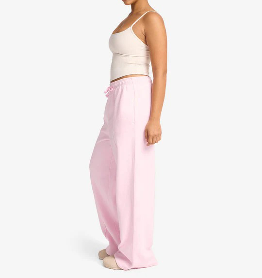 yoga sweatpants, wide leg workout pants, soft fleece yoga pants, athleisure lounge pants, women’s yoga bottoms