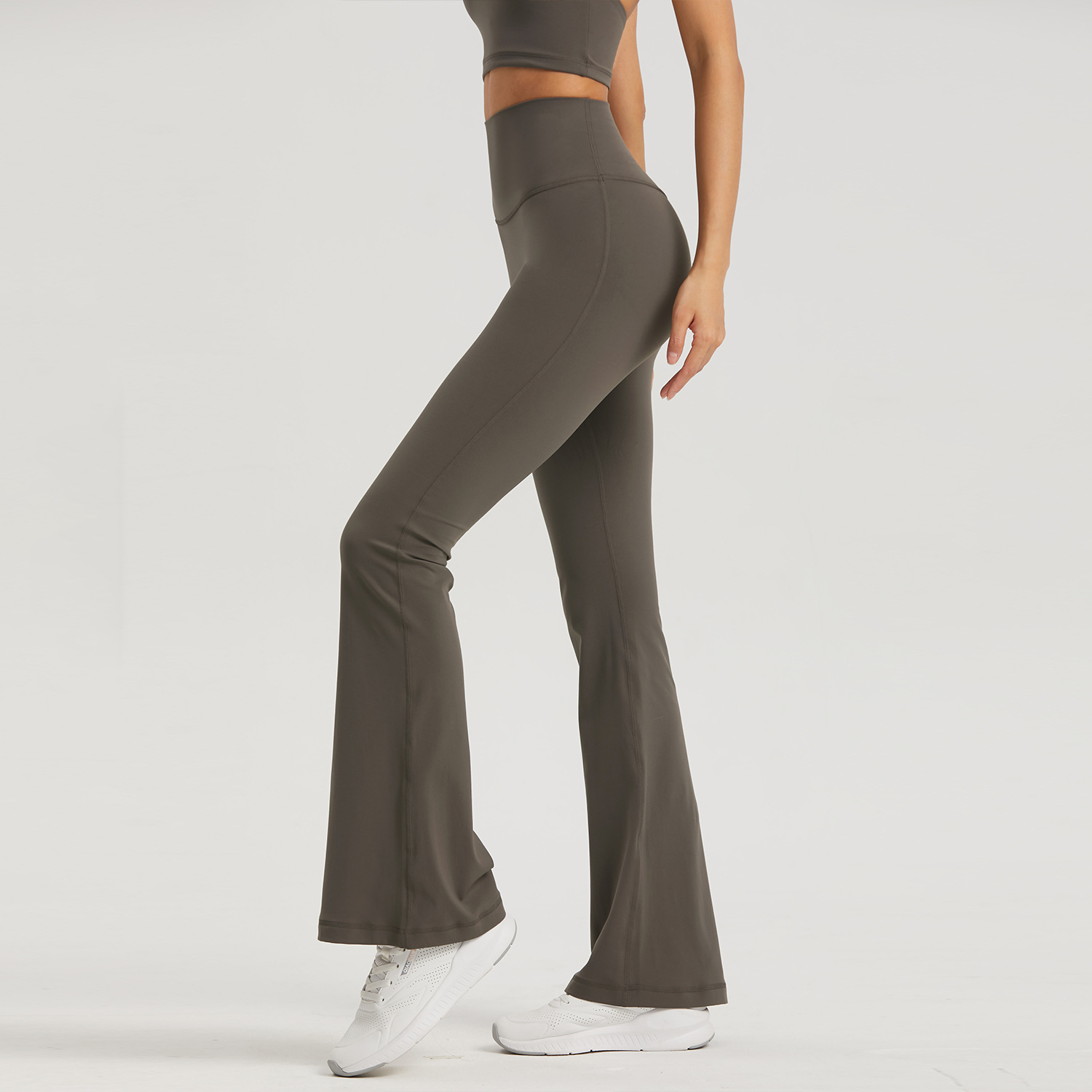 flare yoga pants, bootcut yoga leggings, high waist workout pants, seamless flare leggings, peach lift yoga pants