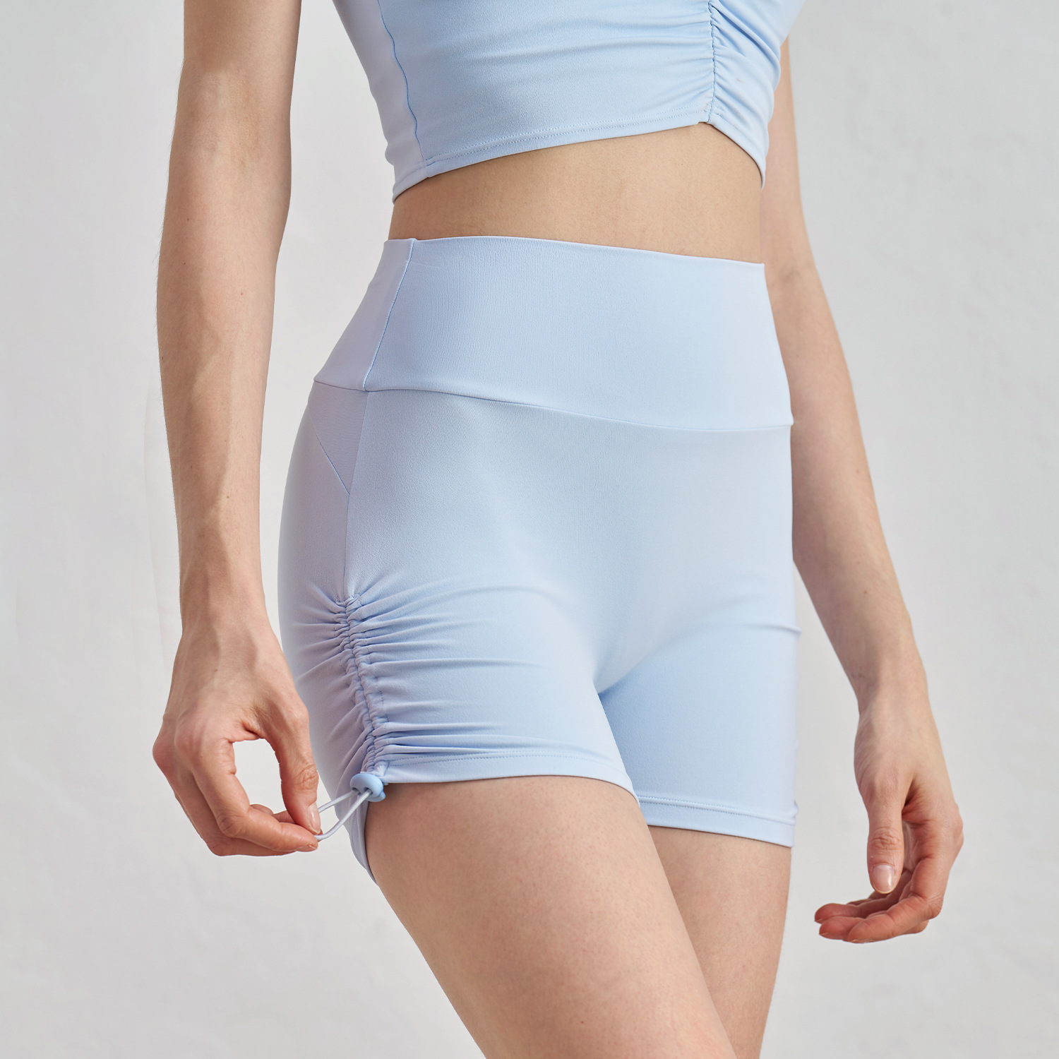 summer workout shorts, peach lift yoga shorts, drawstring gym shorts, breathable yoga shorts, women’s training shorts