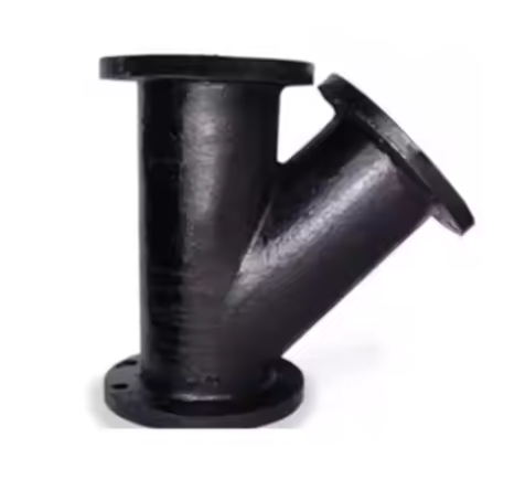 Black Flanged Pipe Fitting