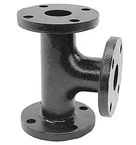 Cast Iron Flanged Pipe Fitting Tee