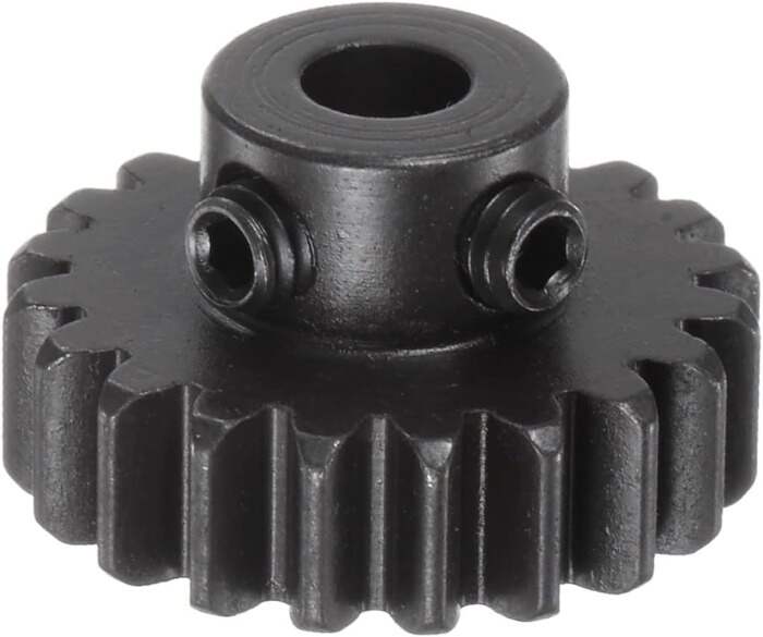 Cast Iron Spur Diff Differential Motor Gear side angle view