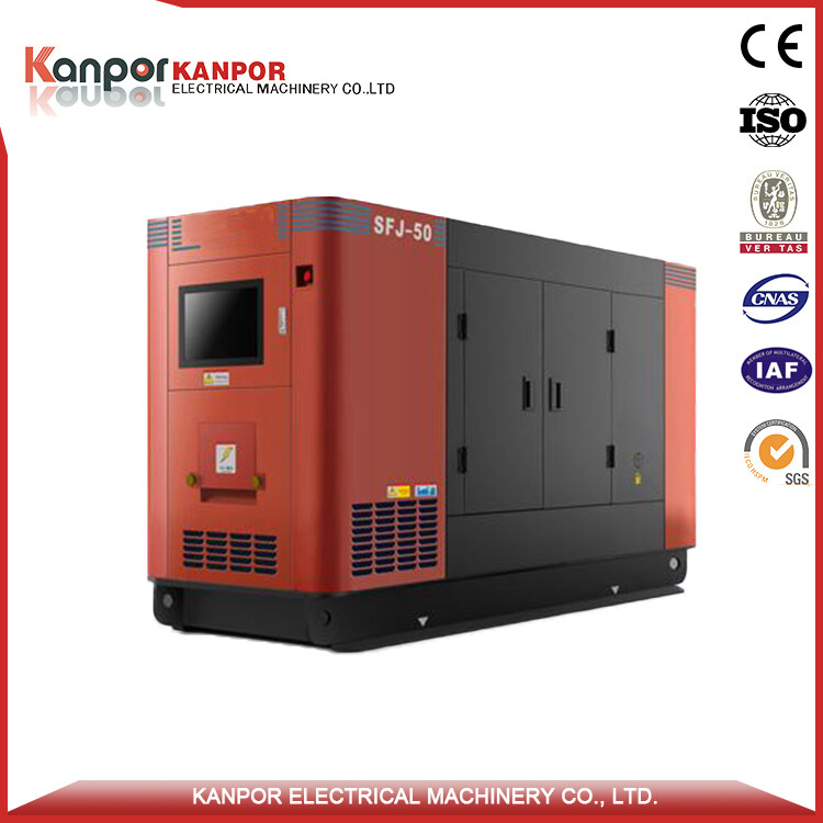 KPP15 15KVA 15KW single phase perkins DIESEL GENSET soundproof silent type low fuel