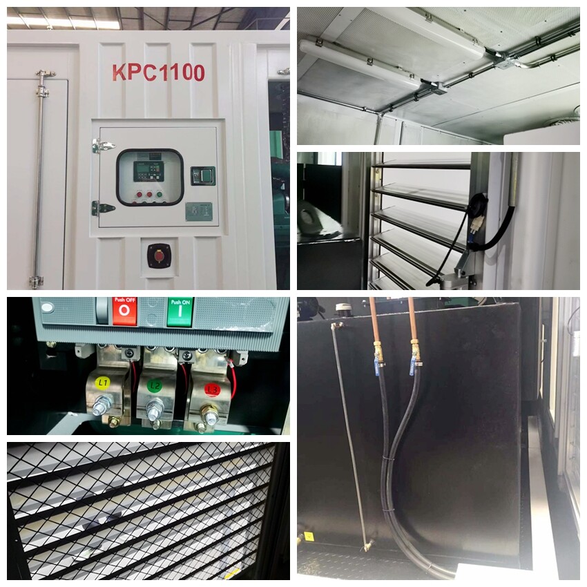 1000KW container type Kanpor Kangmingsi genset