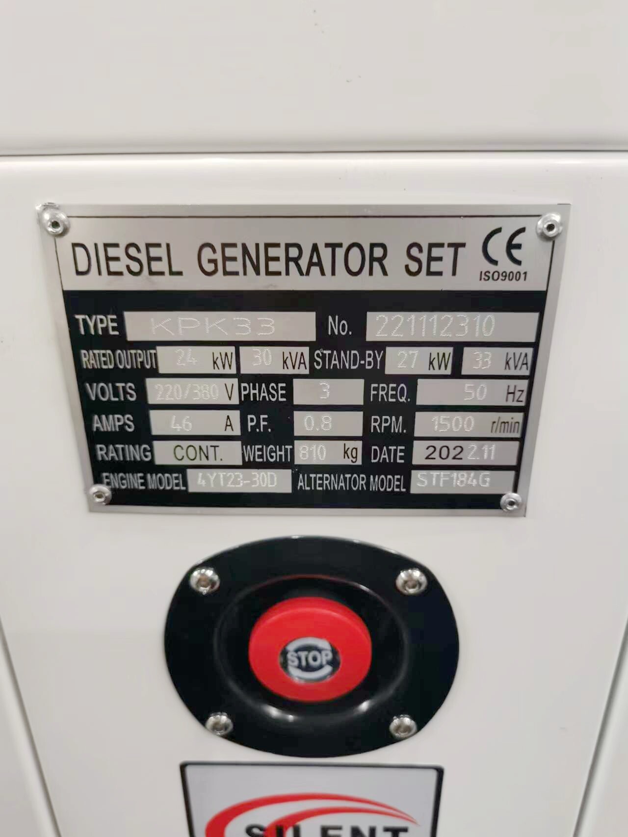 Diesel Generator 50kva