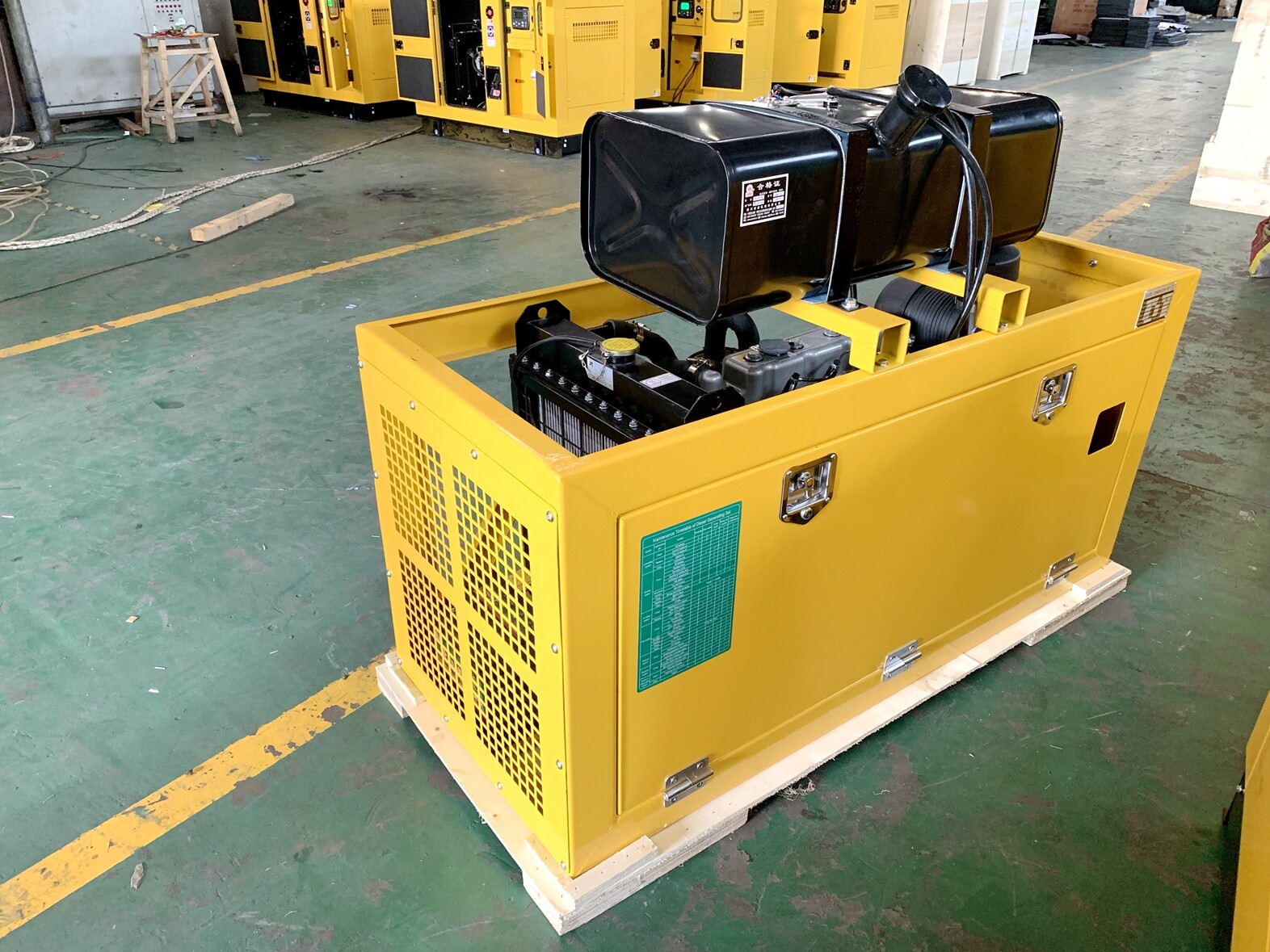 Side-mount Reefer Container Diesel Genset