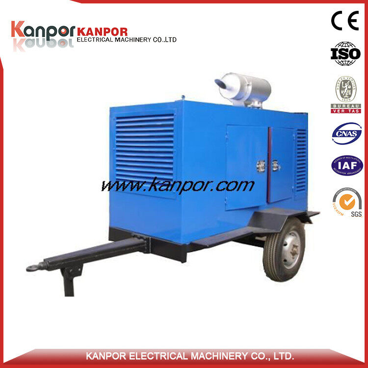 China 20kw 50kw 65kw Diesel Generator Trailer