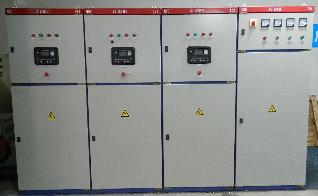 Parallel Cabinet Synchronous Generator cabinet