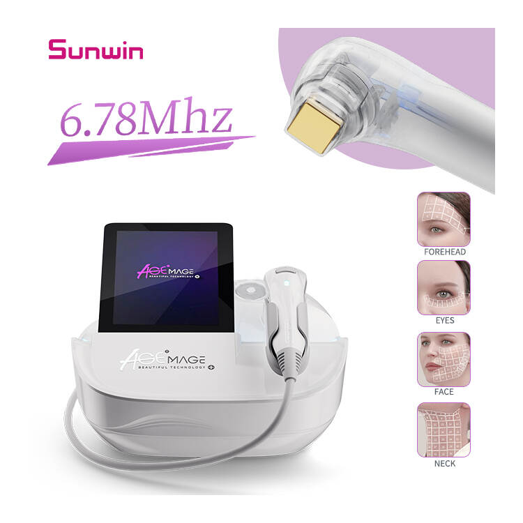 Second-generation ICE RF AgeMage Monopolar 6.78mhz Face Lift Skin Rejuvenation for Anti-aging