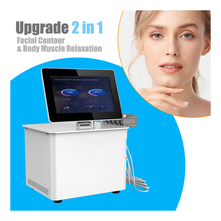 Non-invasive RF+EMS Facial Lift Wrinkle Removal Machine