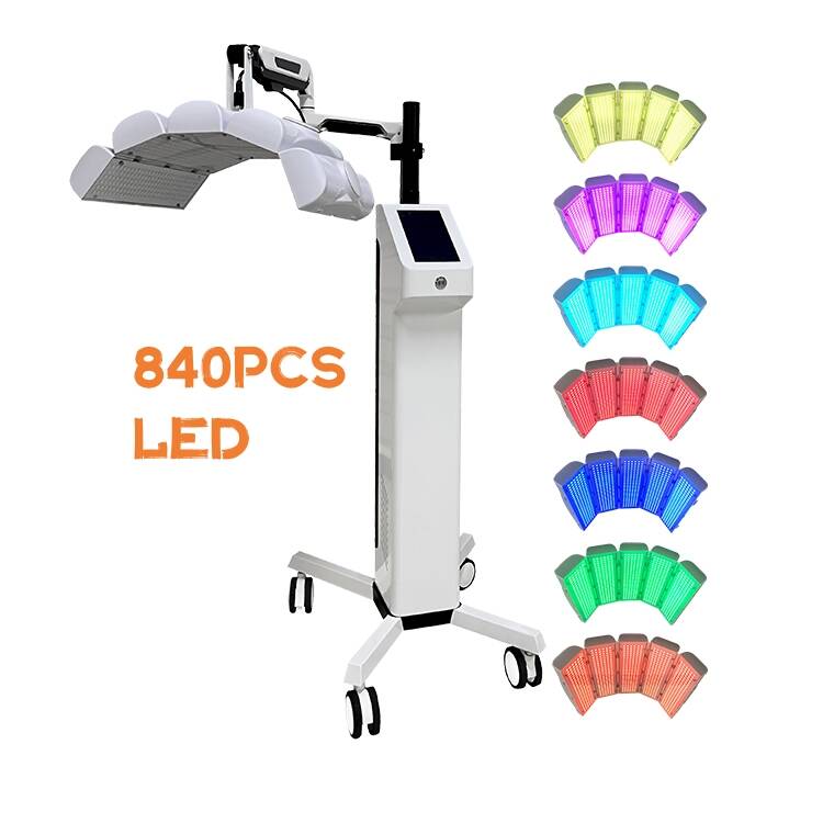 7 Colors Pdt Led Photon Therapy Facial Acne Treatment Wrinkle Skin Care Photodynamic Machine-copy