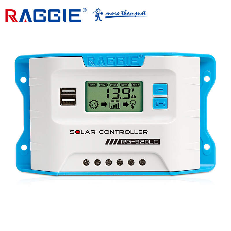 RAGGIE RG-9 PWM  solar charge controller  10A 30A 60A  solar controller 12V with USB output