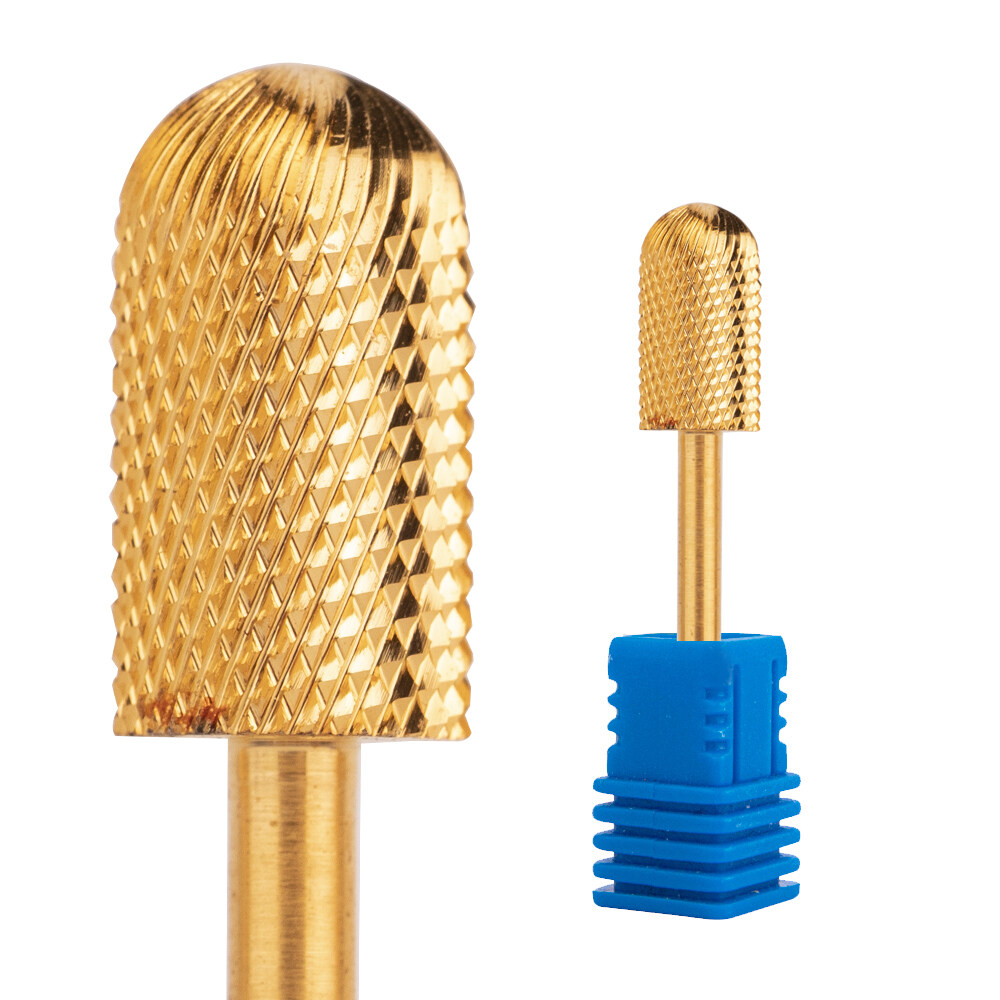 The Ultimate Tool for Nail Technicians: Tungsten Carbide Barrel Smooth Top Nail Drill Bit