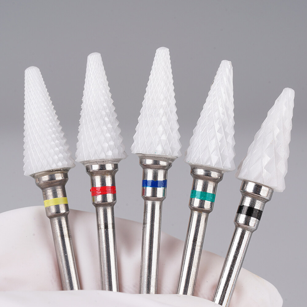 Conical Shape(Cross Cut) Ceramic Nail Drill Bits.jpg